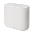 iDesign Small Slim Plastic Bathroom Trash Can, Garbage Can Set