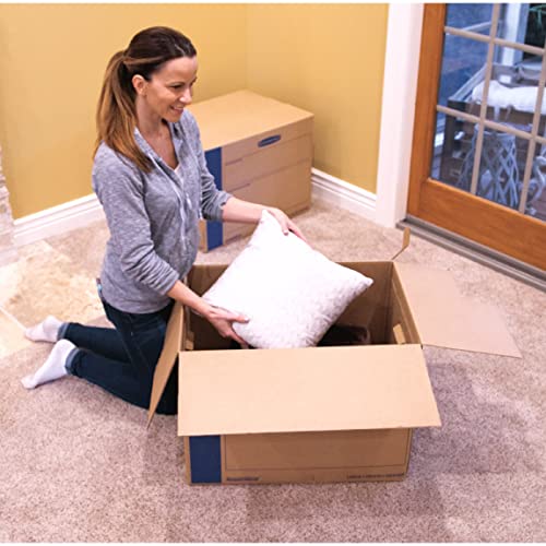 Classic Bankers Box Large Prime Moving Box 6 Pack, Reinforced Essentials