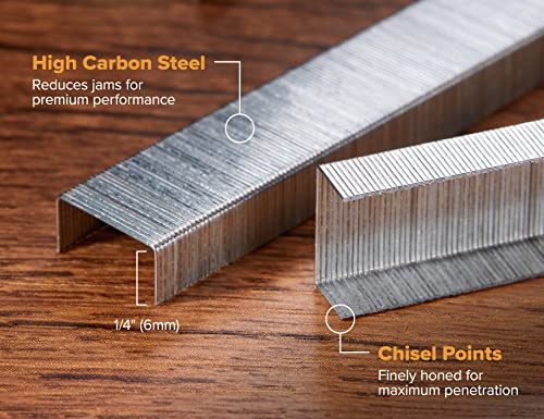 top-tier Bostitch Office top-tier Standard Staples, 1/4" Length, Essentials